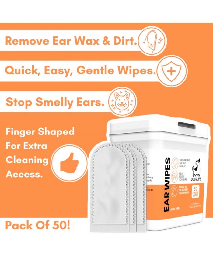 Dogslife Ear Wipes